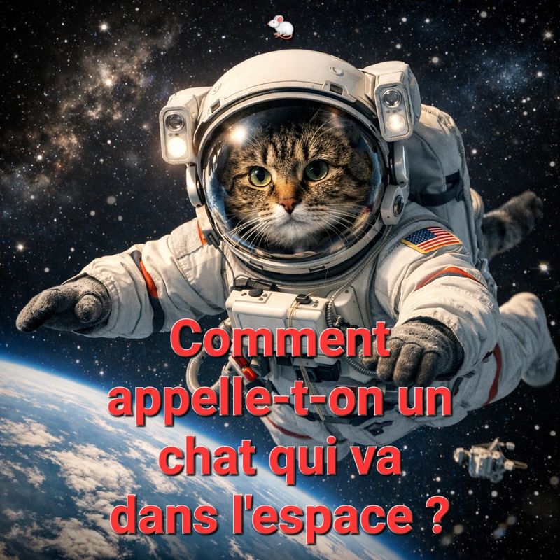 Comment appelle-t-on un chat qui va dans l'espace ?