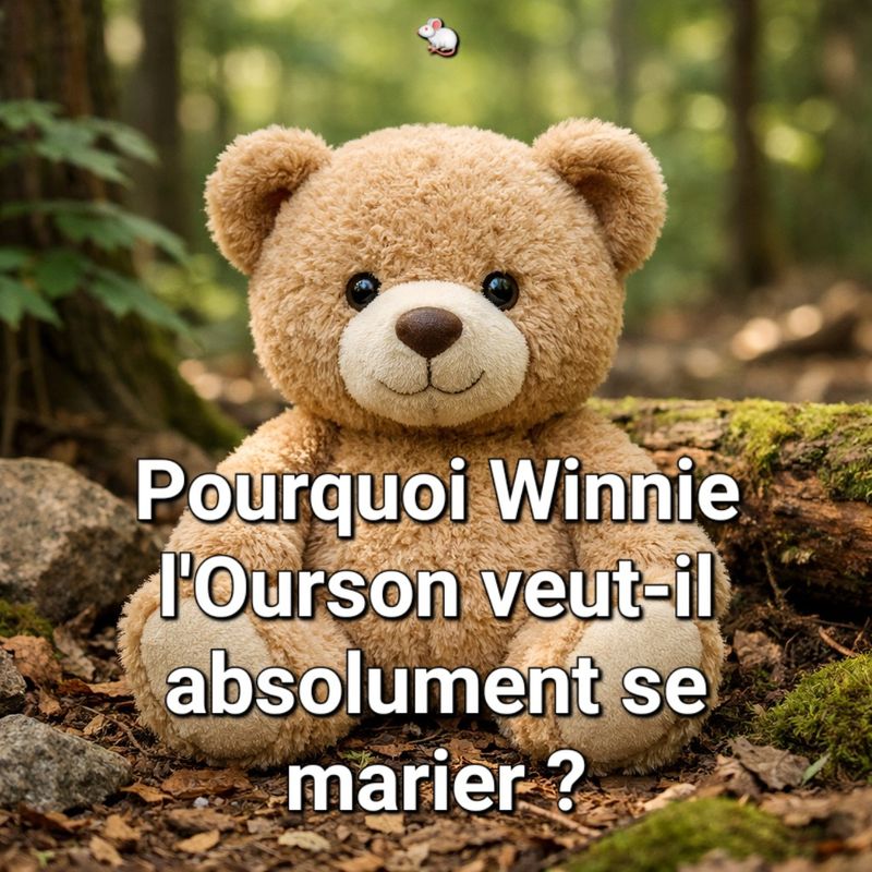 Pourquoi Winnie l'Ourson veut-il absolument se marier ?