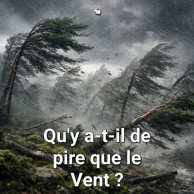 Qu'y-a-t-il de pire que le vent ?