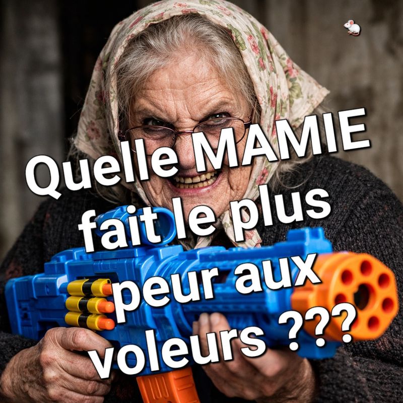 Quelle Mamie fait le plus peur aux voleurs ?